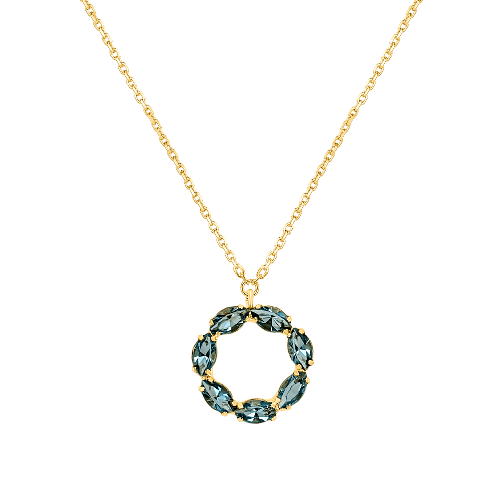 Sunset Aquamarine Necklace