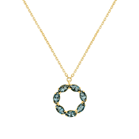 Sunset Aquamarine Necklace