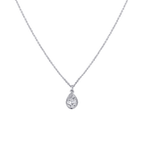 Pear Diamond Necklace