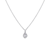 Pear Diamond Necklace