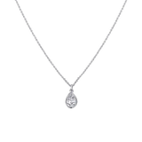 Pear Diamond Necklace