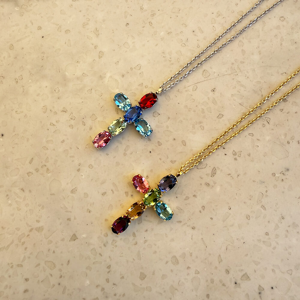 Milano Colore Cross Necklace