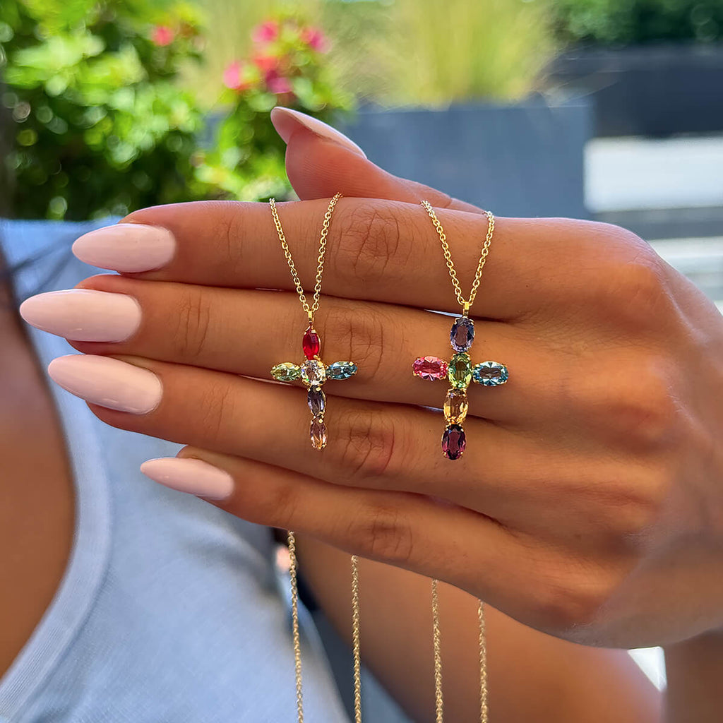 Milano Colore Cross Necklace