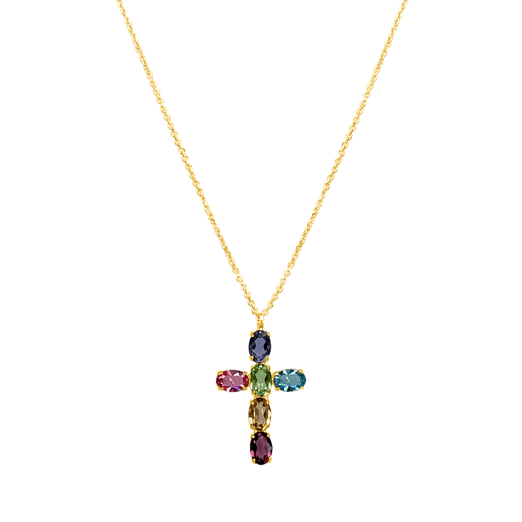 Milano Colore Cross Necklace