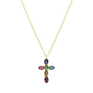 Milano Colore Cross Necklace