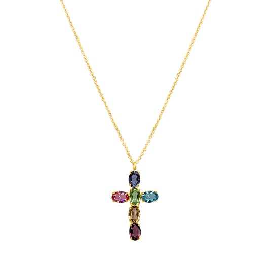 Milano Colore Cross Necklace