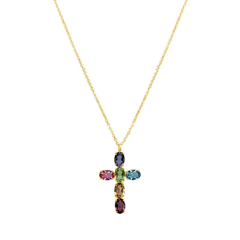 Milano Colore Cross Necklace