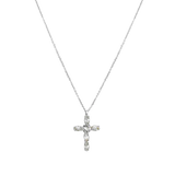 Cross Marquise Diamond Necklace