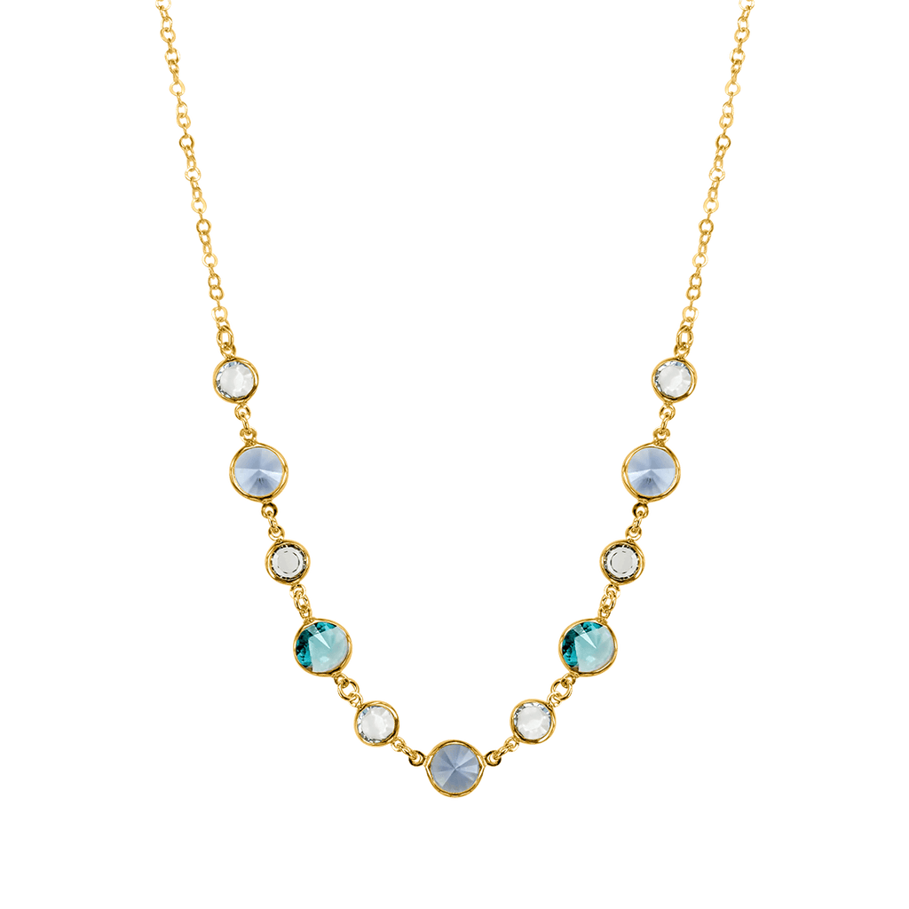 Milano Grande Aqua Necklace