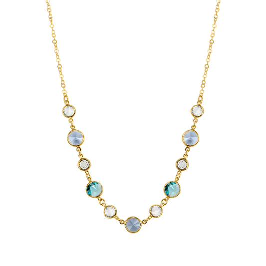 Milano Grande Aqua Necklace