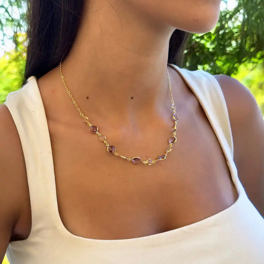 Milano Grande Rosa Necklace