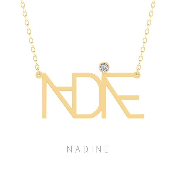 Artline Name Silver Necklace