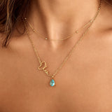 Signature Name Birthstone Necklace