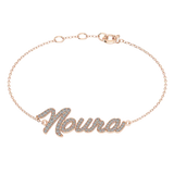 Custom Name Diamond Bracelet