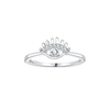 Evil Eye Diamond Ring
