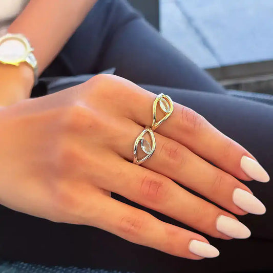 Marquise Eye Ring