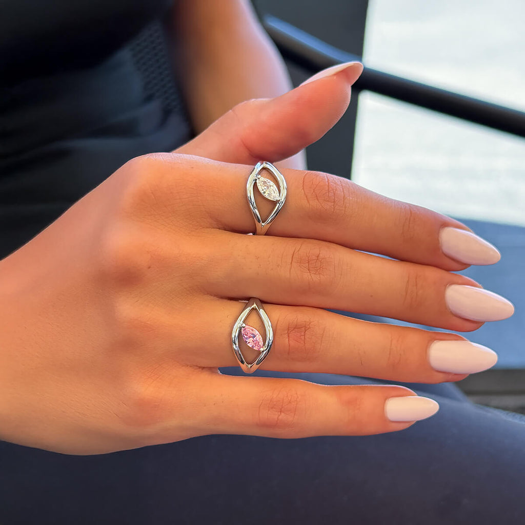 Marquise Eye Ring