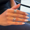 Marquise Eye Ring