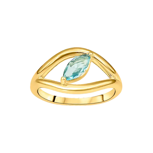 Marquise Eye Ring