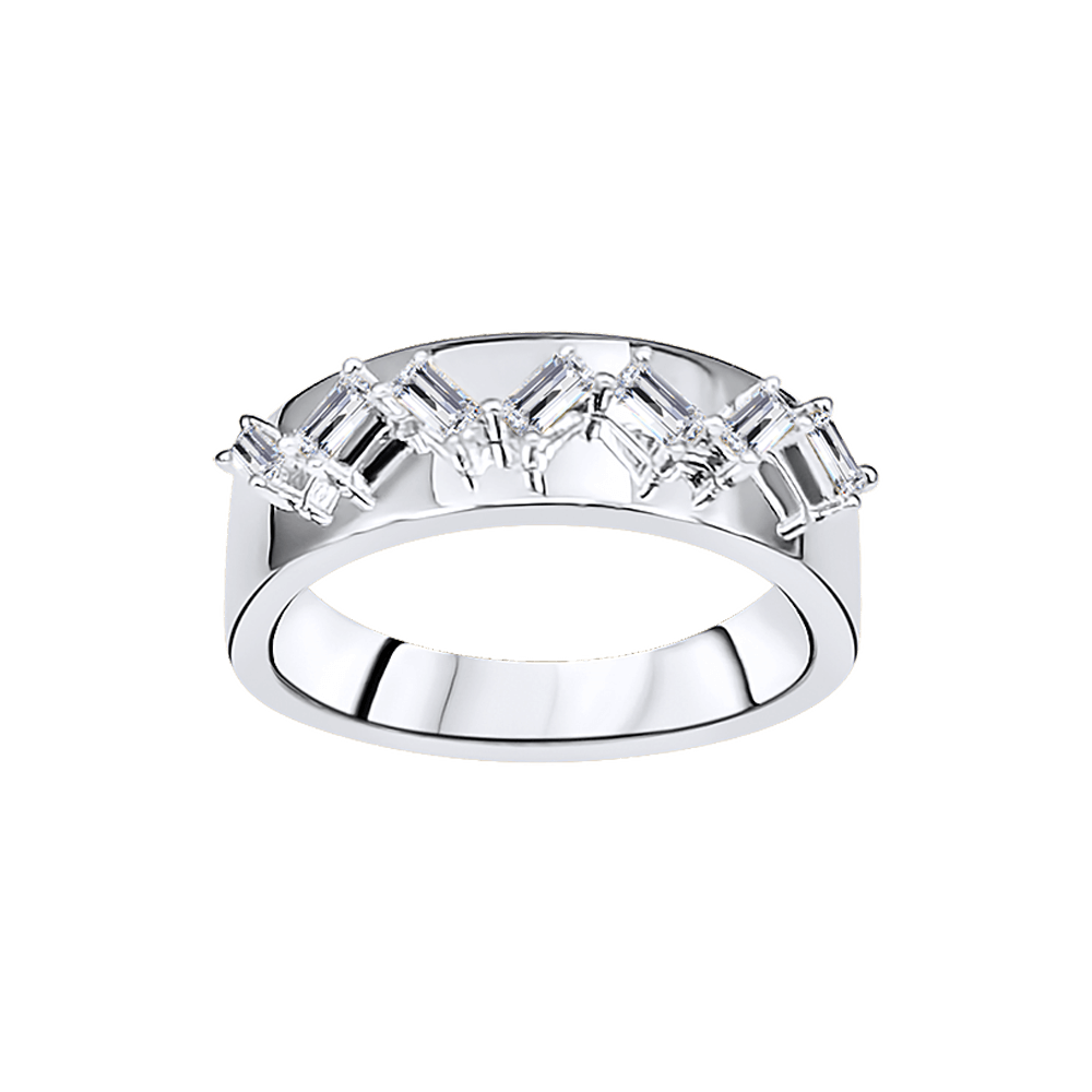 Baguette Diamond Bold Ring