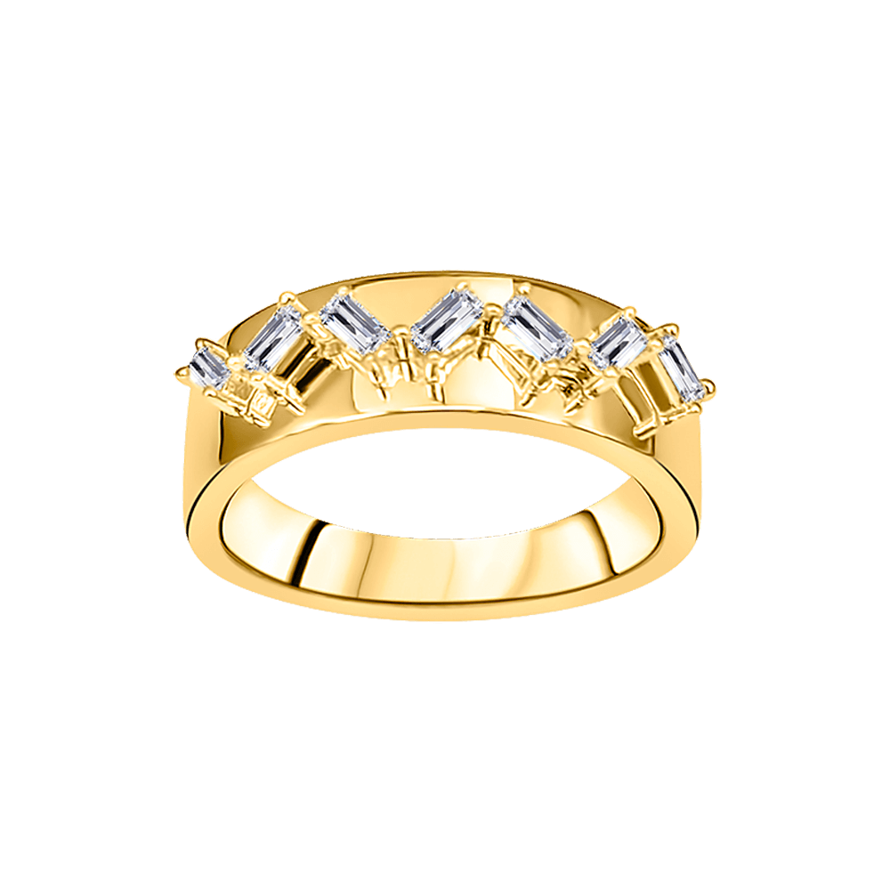 Baguette Diamond Bold Ring