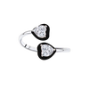 Double Love Heart Ring