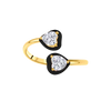 Double Love Heart Ring