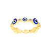 Evil Eye Alliance Ring