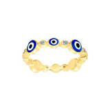 Evil Eye Alliance Ring