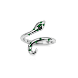 Snake Emerald Ring