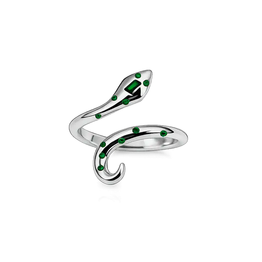 Snake Emerald Ring