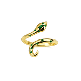 Snake Emerald Ring