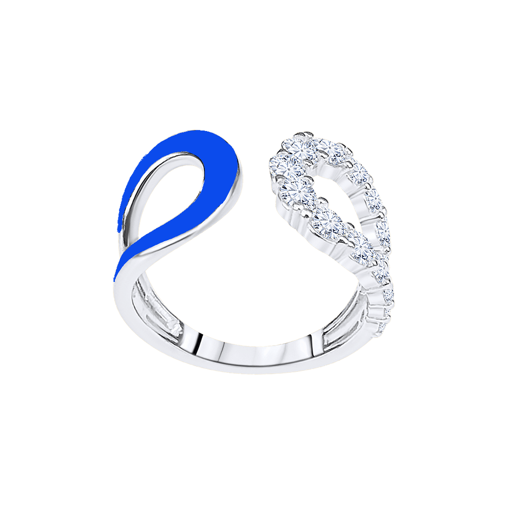 Split Luxe Diamond Ring