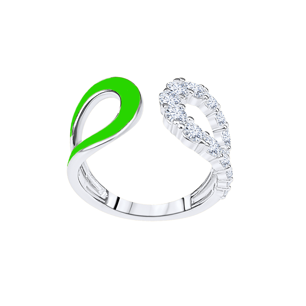 Split Luxe Diamond Ring