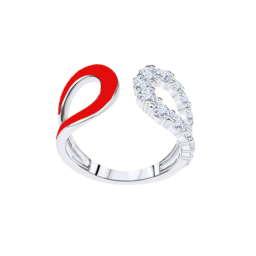 Split Luxe Diamond Ring