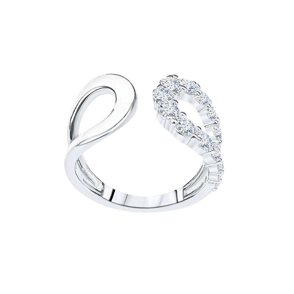 Split Luxe Diamond Ring