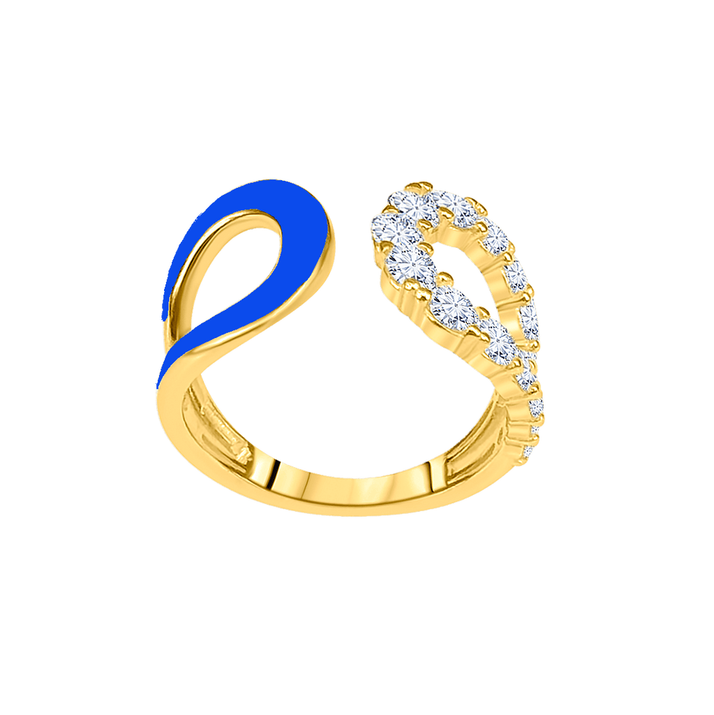 Split Luxe Diamond Ring