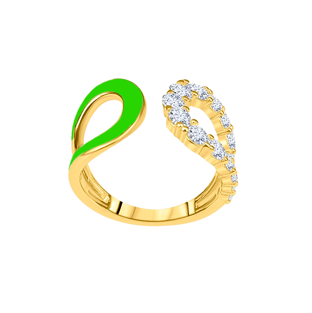 Split Luxe Diamond Ring