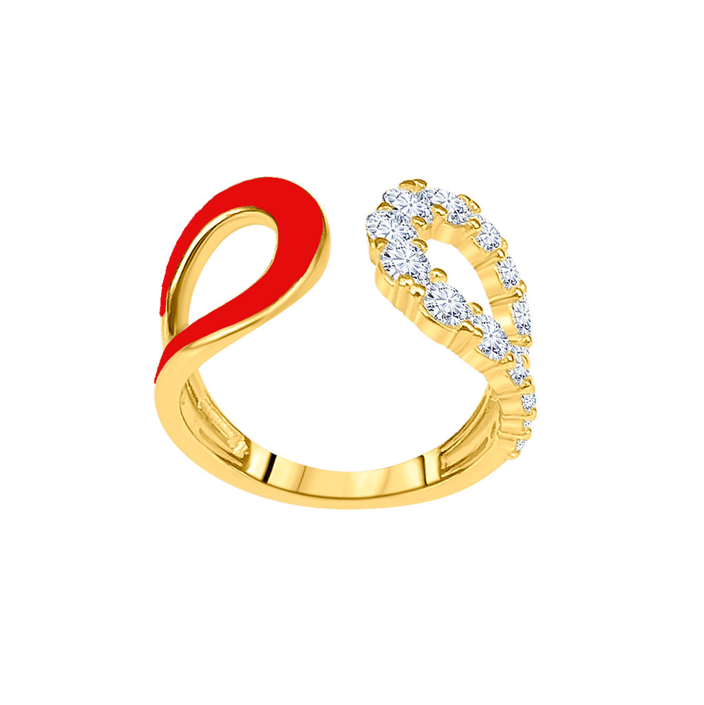 Split Luxe Diamond Ring