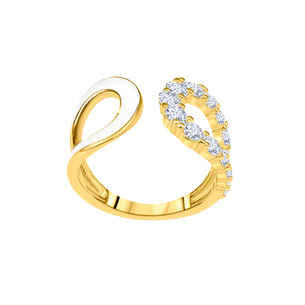 Split Luxe Diamond Ring