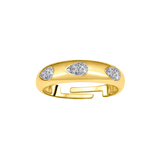 Trio Pear Diamonds Ring
