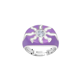 Sunshine Enamel Pinky Ring