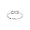Infinity Diamond Ring