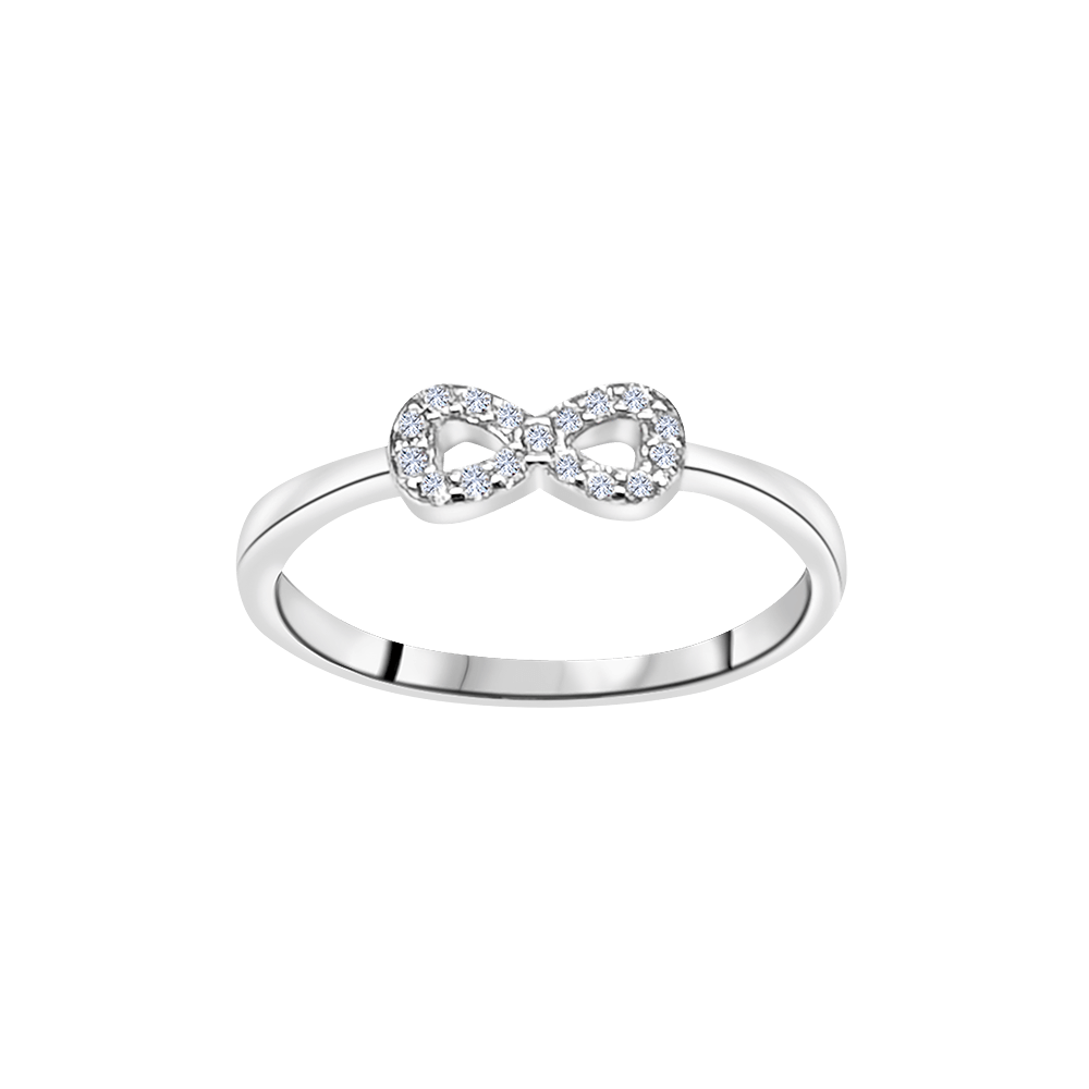 Infinity Diamond Ring