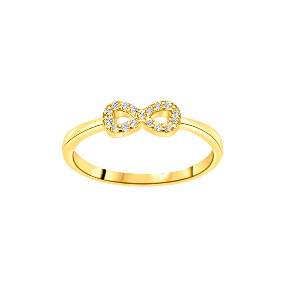 Infinity Diamond Ring