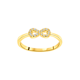 Infinity Diamond Ring