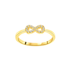 Infinity Diamond Ring