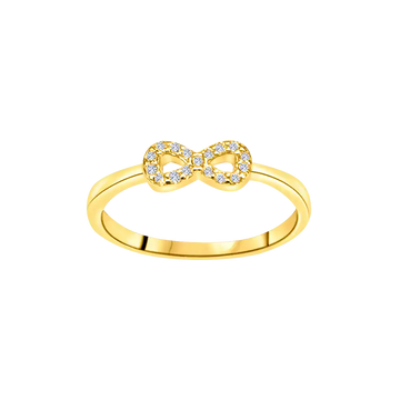 Infinity Diamond Ring