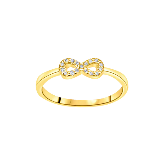 Infinity Diamond Ring