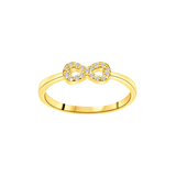 Infinity Diamond Ring